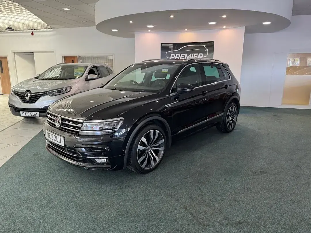 Used VW Tiguan R-line 190 HP (139 kW) 2019 Black SUV