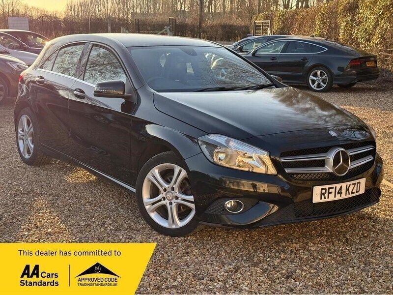 Black Used 2014 Mercedes A180 Hatchback | £6,700 (Good price) - Image 1/4