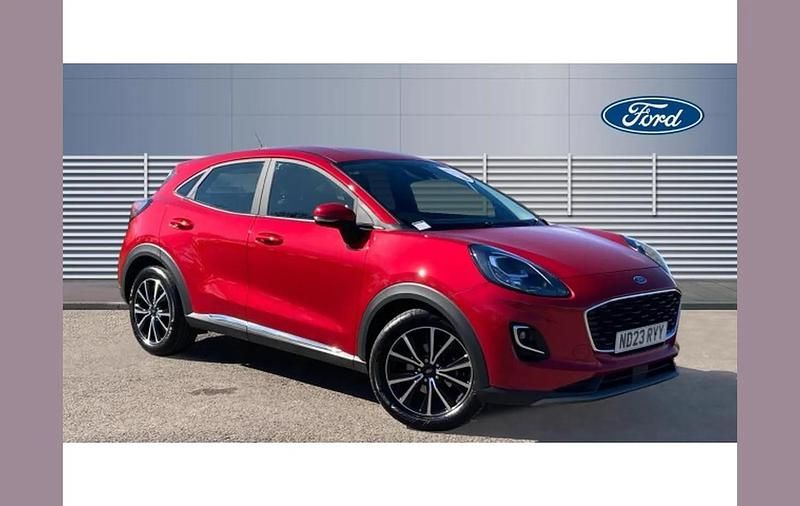 Used Ford Puma Titanium 125 HP (91 kW) 2023 Red SUV
