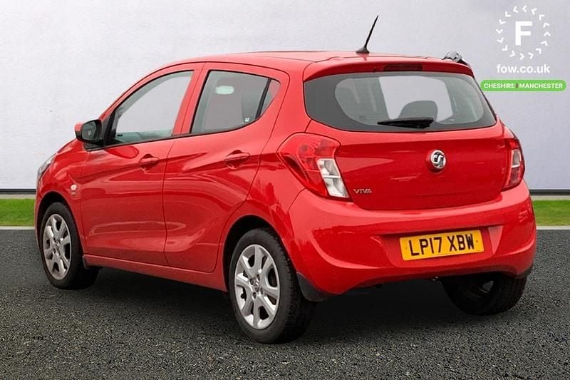 Used Vauxhall Viva 75 HP (55 kW) 2017 Red Hatchback