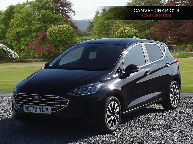 Used Ford Fiesta Titanium 125 HP (91 kW) 2023 Black Hatchback