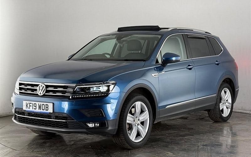 Usado VW Tiguan Allspace SEL 190 HP (139 kW) 2019 Azul SUV