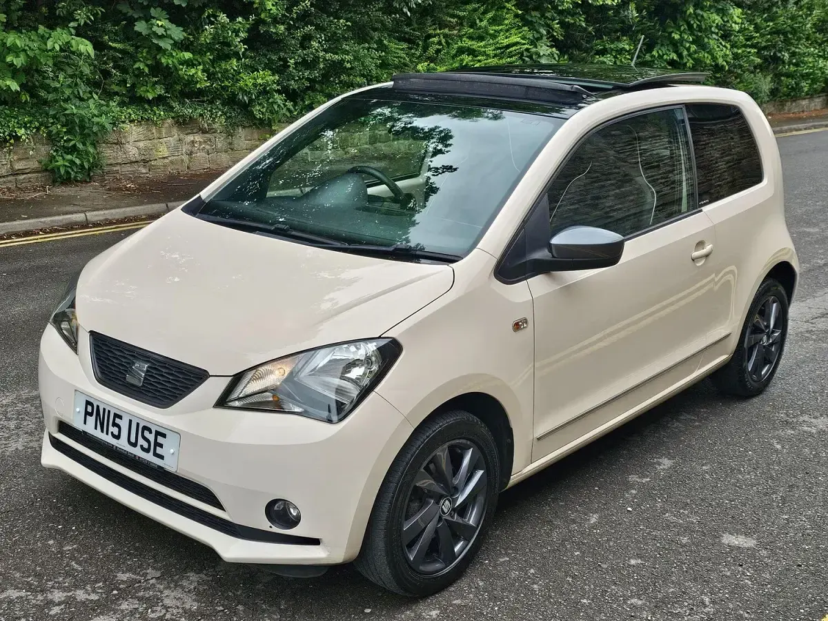 Used Seat Mii 75 HP (55 kW) 2015 Beige Hatchback
