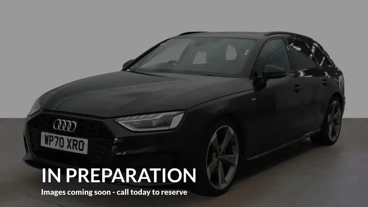 Used Audi A4 Black Edition 150 HP (110 kW) 2020 Black Estate