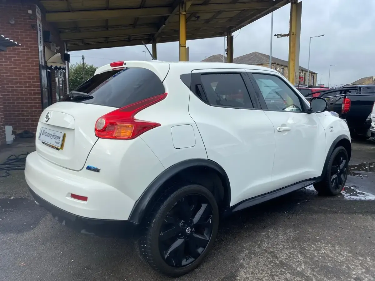 Used Nissan Juke N-TEC 110 HP (80 kW) 2014 White SUV