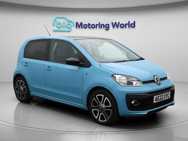 Blue Used 2022 VW up! R-line Hatchback | £9,500 (Good price) - Image 1/4