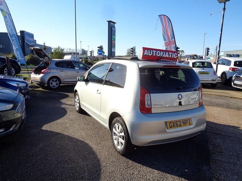 Used Skoda Citigo Elegance 75 HP (55 kW) 2012 Silver Hatchback