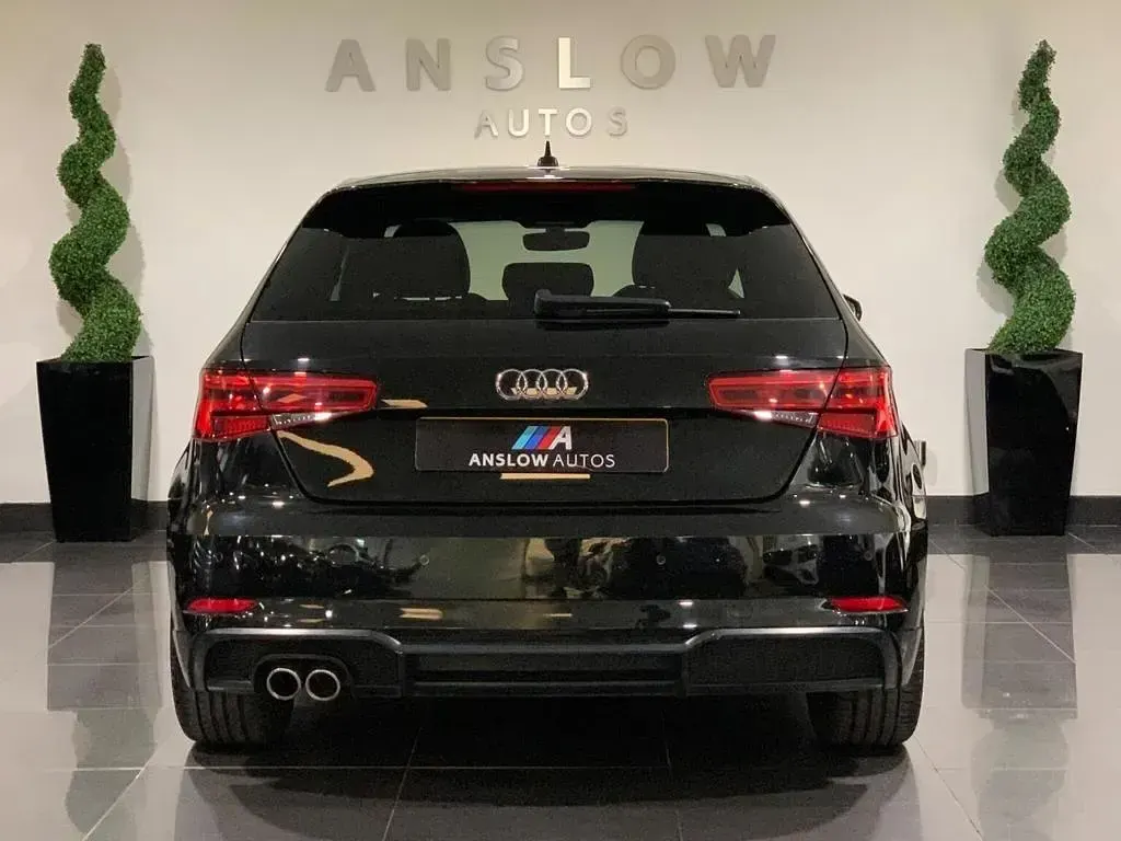 Used Audi A3 Black Edition 150 HP (110 kW) 2017 Black Hatchback