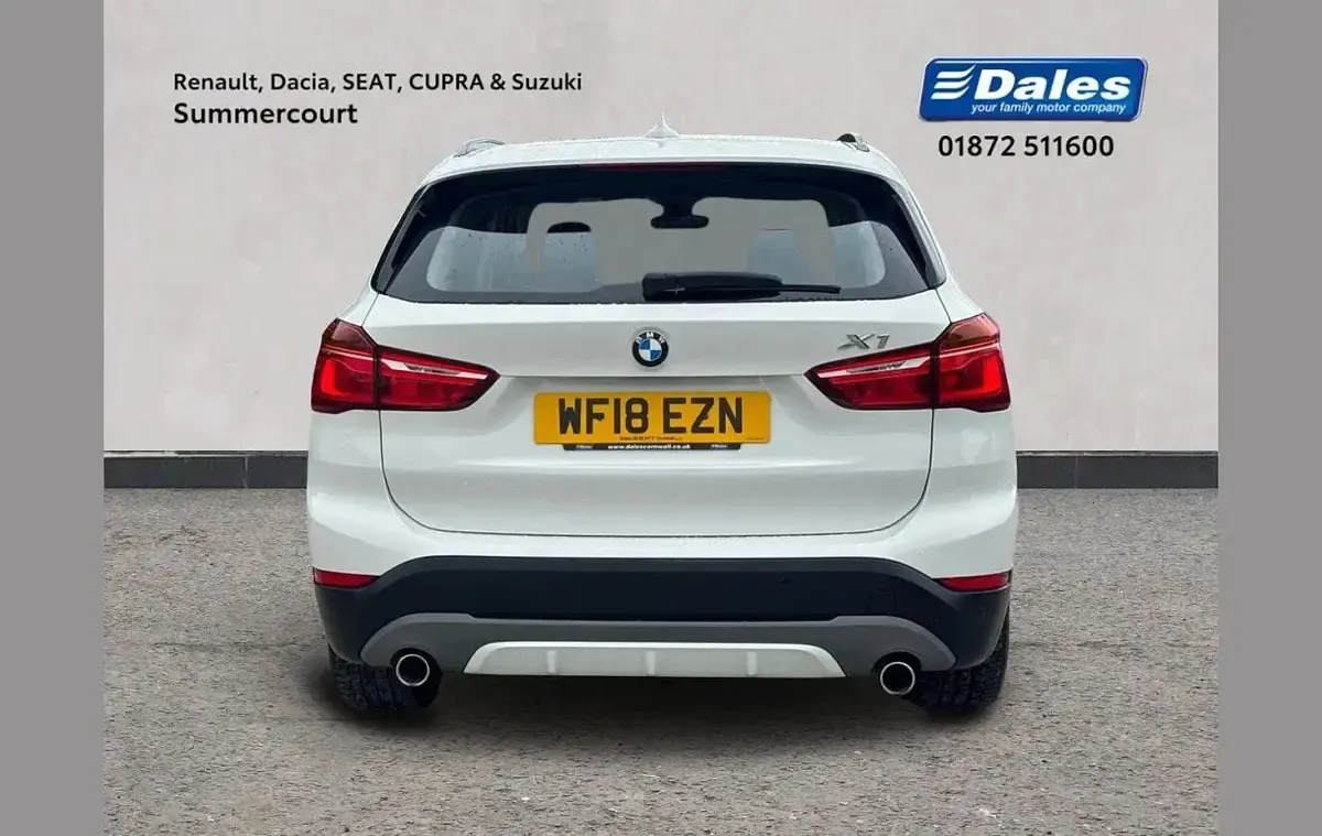 Used BMW X1 Sport Line 187 HP (137 kW) 2018 White SUV