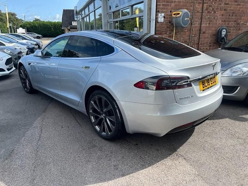 Used Tesla Model S 380 kW (517 HP) 2018 Grey Hatchback