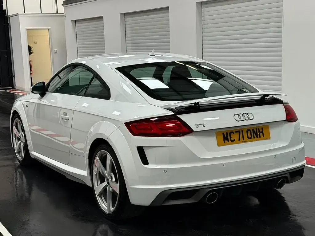 Used Audi TT S-Line 197 HP (144 kW) 2021 White Coupe