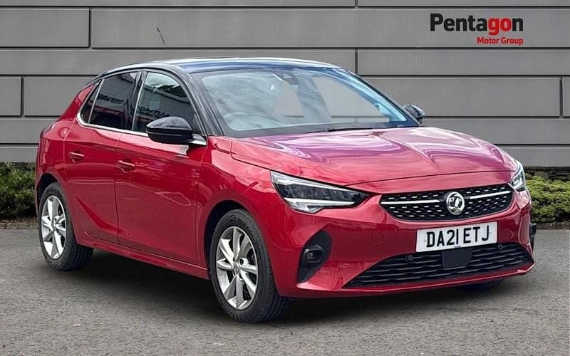 Red Used 2021 Vauxhall Corsa Elite Hatchback | £12,900 (Good price) - Image 1/4