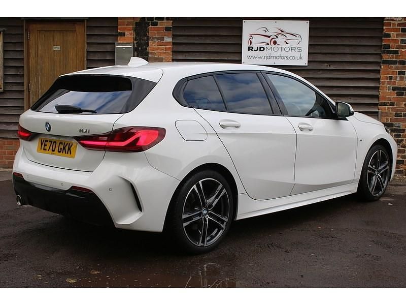 Used BMW 118 M Sport 2020 White Hatchback