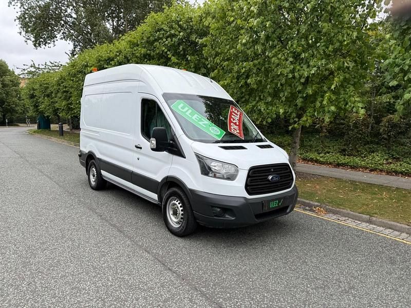 Used Ford Transit 170 HP (125 kW) 2018 White Van