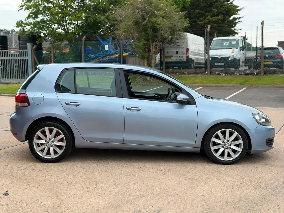 Used VW Golf VI S 2009 Blue Hatchback