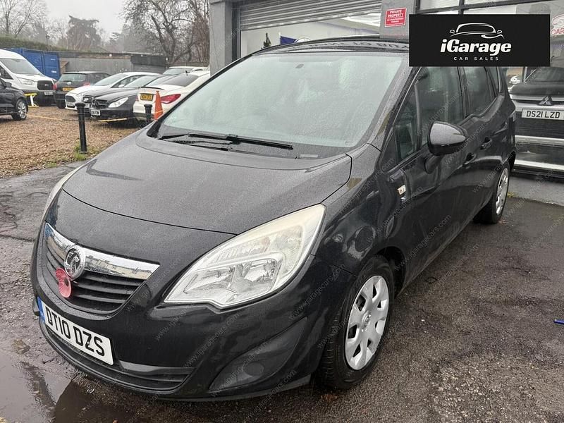 Used Vauxhall Meriva S 120 HP (88 kW) 2010 Black MPV