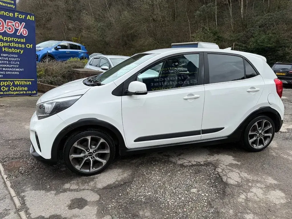 Used Kia Picanto X-Line 84 HP (61 kW) 2019 White Hatchback
