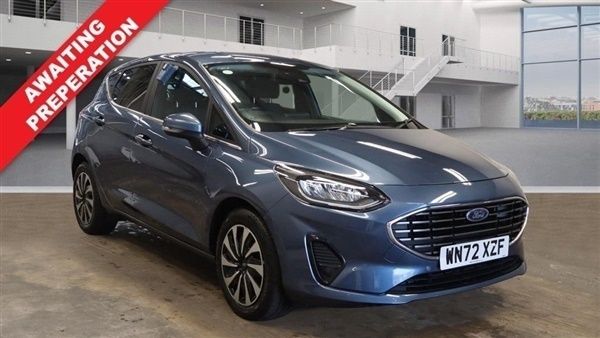 Blue Used 2022 Ford Fiesta Titanium Hatchback | £14,299 (Good price) - Image 1/1
