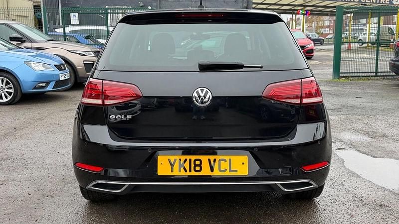 Used VW Golf VII GT 2018 Black Hatchback