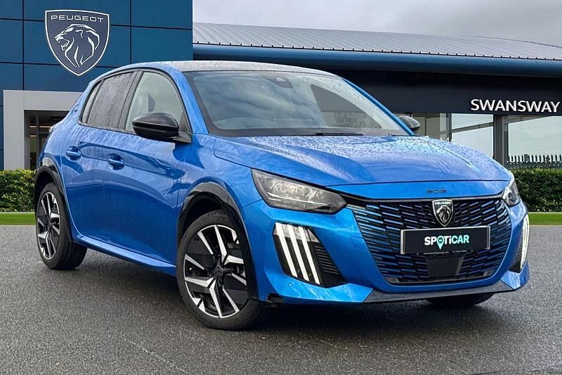 Blue Used 2024 Peugeot 208 GT Hatchback | £18,750 (Fair price) - Image 1/4