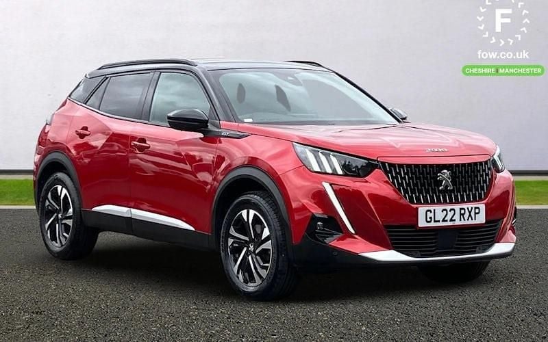 Red Used 2022 Peugeot 2008 GTi SUV | £16,799 (Fair price) - Image 1/4