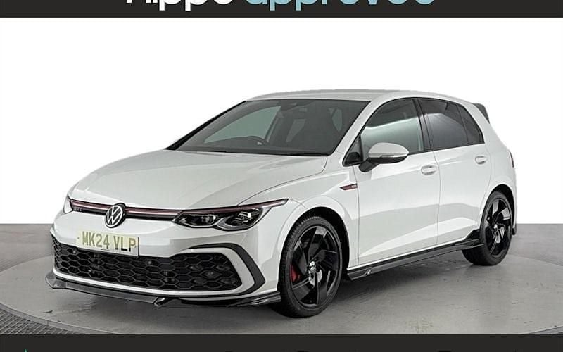 White Used 2024 VW Golf VIII GTI Hatchback | £29,470 (Fair price) - Image 1/4