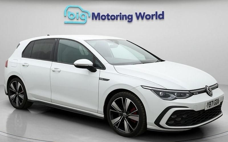 Used VW Golf VIII GTD 200 HP (147 kW) 2022 White Hatchback