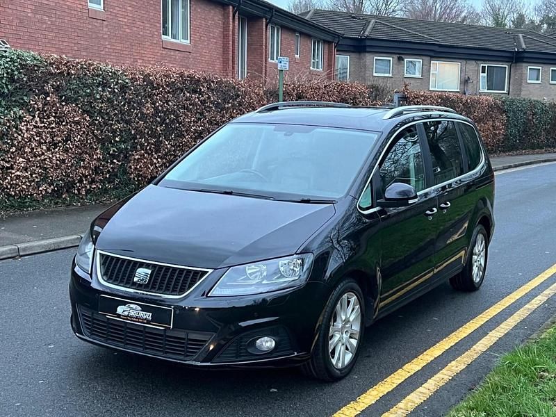 Used Seat Alhambra SE 170 HP (125 kW) 2011 Black MPV