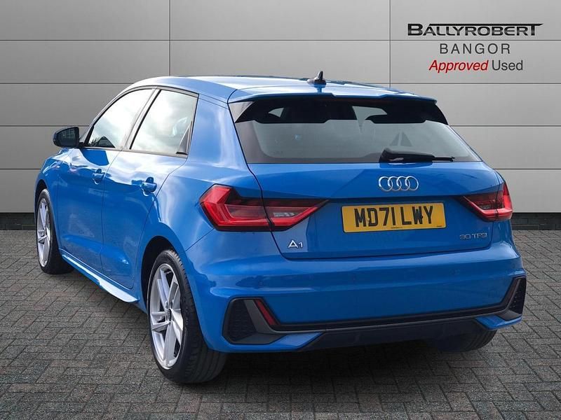 Blue Used 2022 Audi A1 Sportback S-Line Hatchback | £17,495 (A bit pricey) - Image 1/4