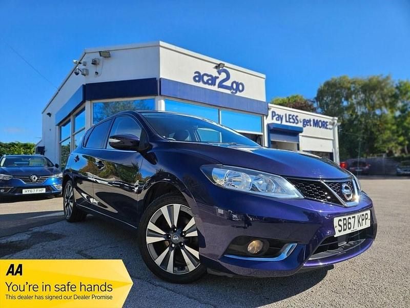 Blue Used 2017 Nissan Pulsar N-Connecta Hatchback | £7,898 (Fair price) - Image 1/4