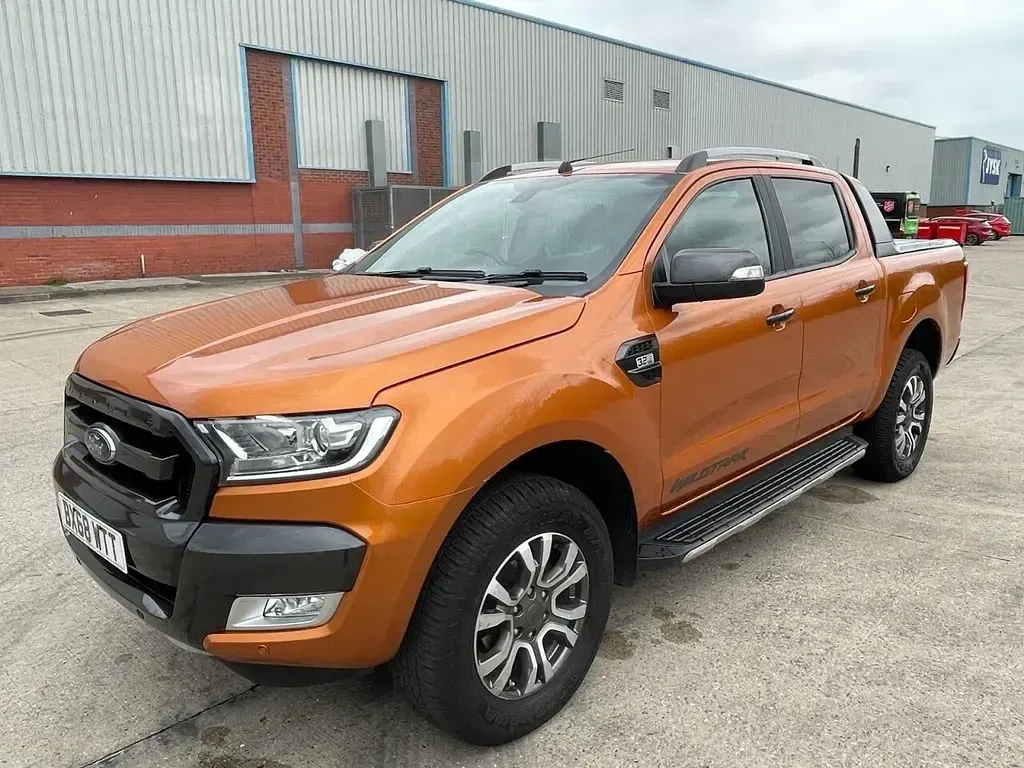 Used Ford Ranger Wildtrack 200 HP (147 kW) 2018 Orange Pickup