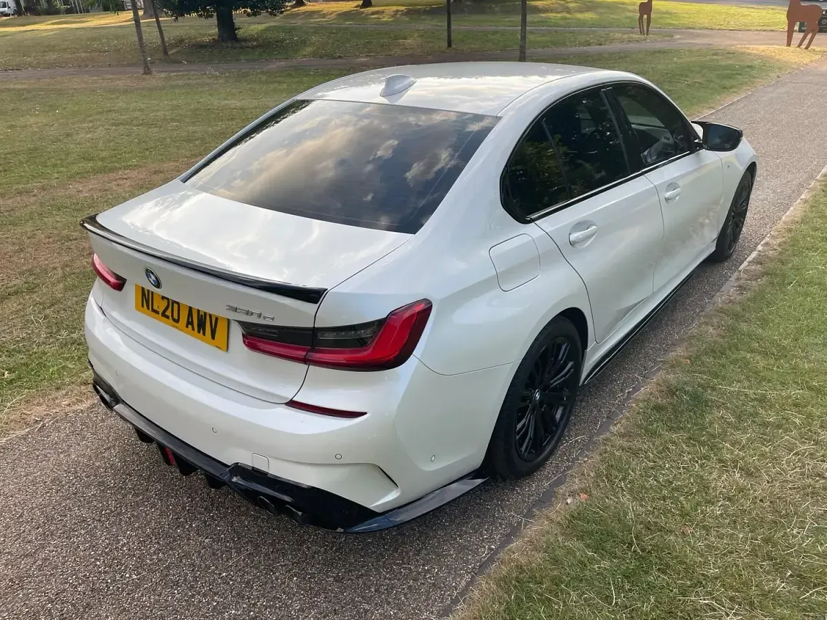 Used BMW 330e M Sport 2020 White Sedan