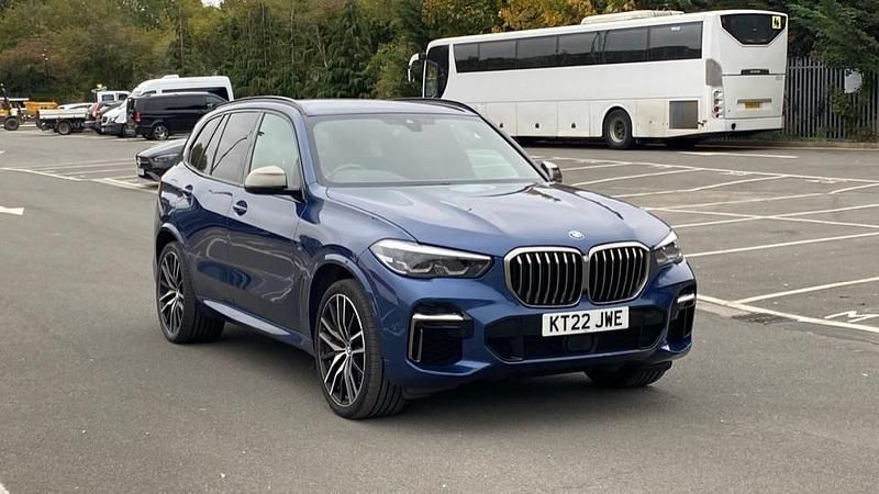 Blue Used 2022 BMW X5 Shadowline SUV | £45,900 (Good price) - Image 1/4