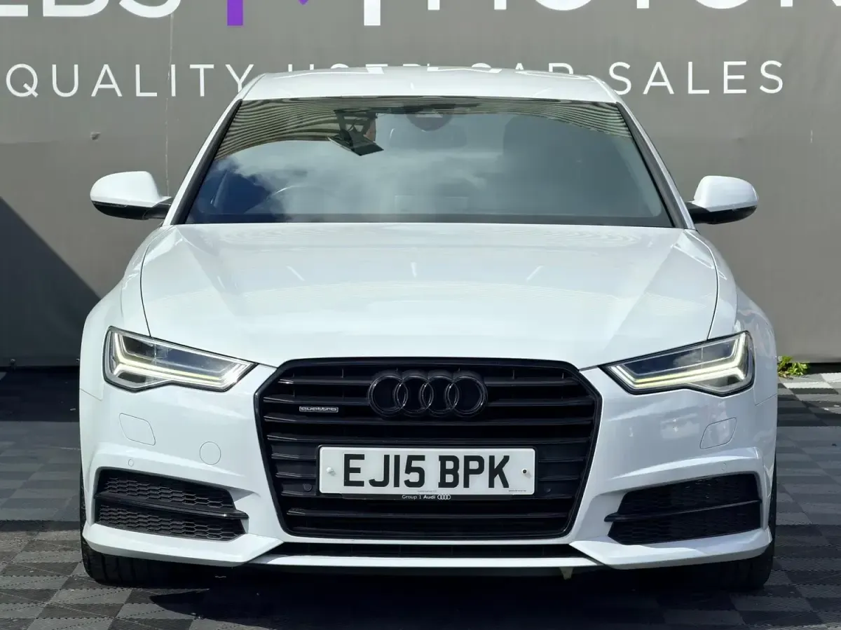 Used Audi A6 Black Edition 2015 White Sedan