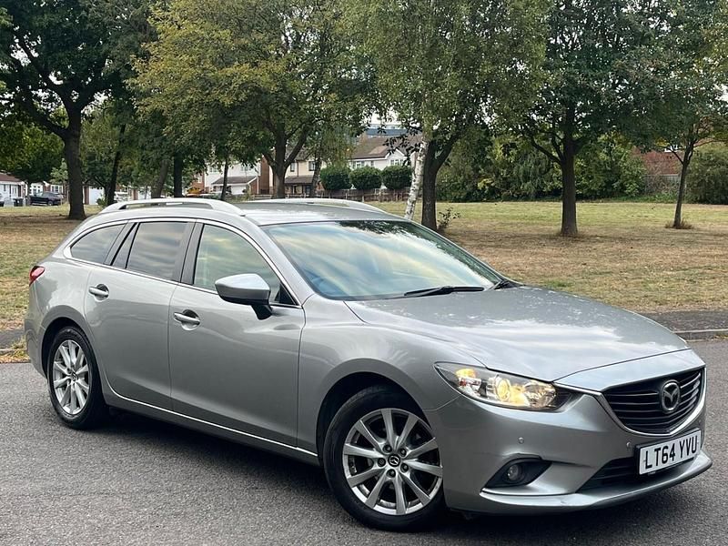 Silver Used 2014 Mazda 6 Estate | £2,998 (Fair price) - Image 1/4