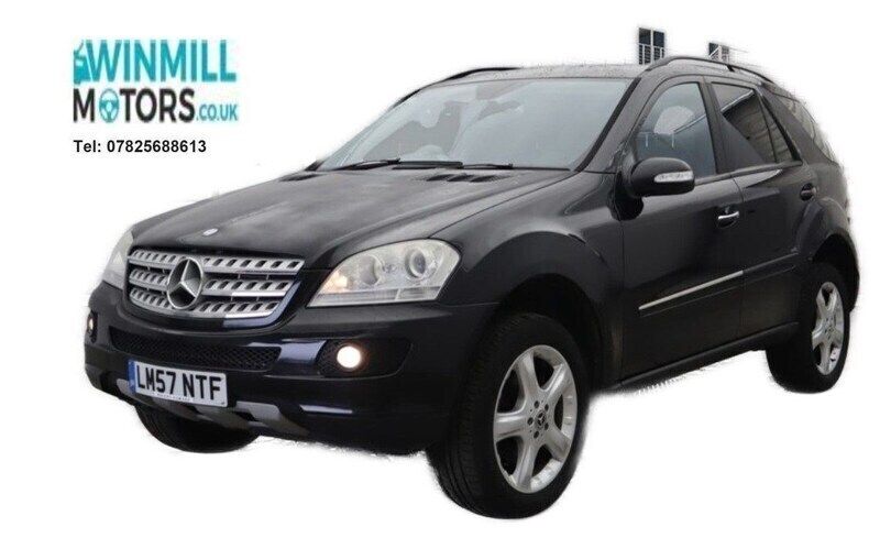 Black Used 2007 Mercedes ML320 SUV | £3,695 - Image 1/4