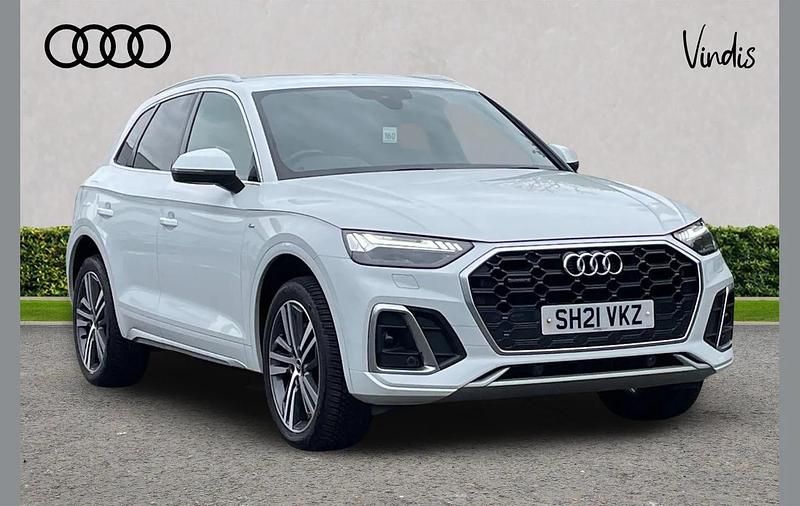 Used Audi Q5 S-Line 261 HP (191 kW) 2021 White SUV