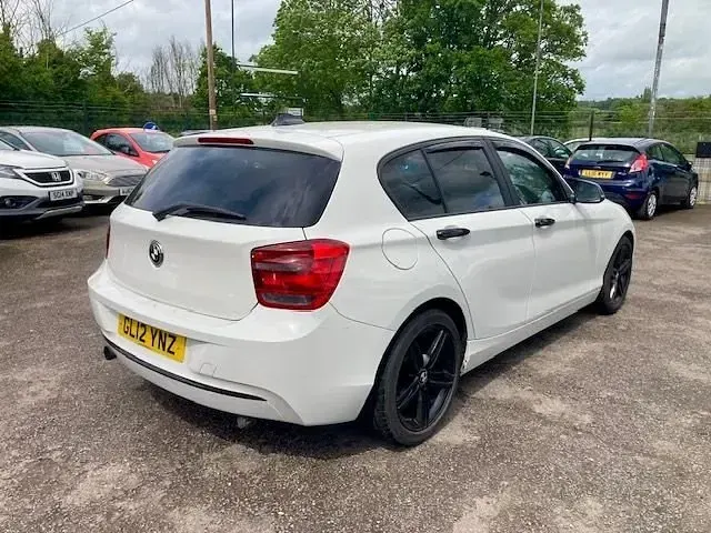 Used BMW 116 Sport Line 136 HP (100 kW) 2012 White Hatchback