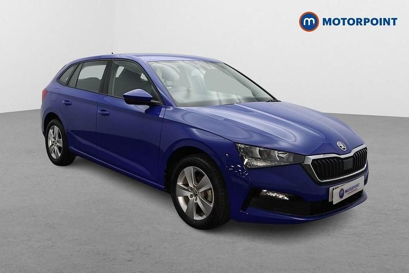 Blue Used 2022 Skoda Scala SE Hatchback | £12,449 (Fair price) - Image 1/4