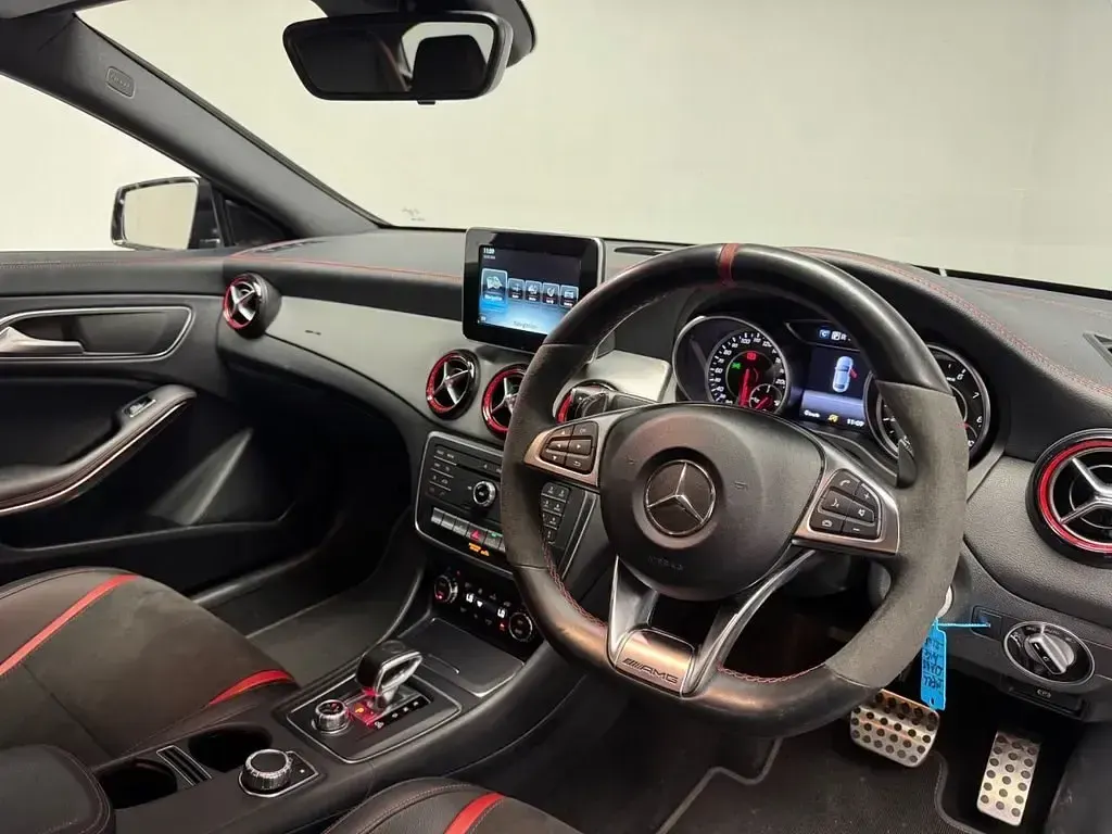 Used Mercedes CLA45 AMG 2017 Blue Sedan