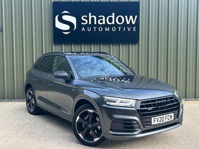 Begagnad Audi Q5 Black Edition 190 HK (139 kW) 2020 Grå SUV