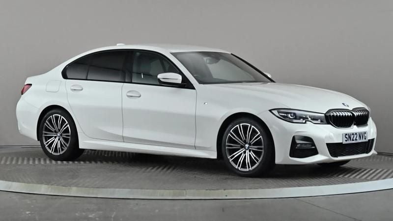 White Used 2022 BMW 320 M Sport Sedan | £22,798 (Good price) - Image 1/4