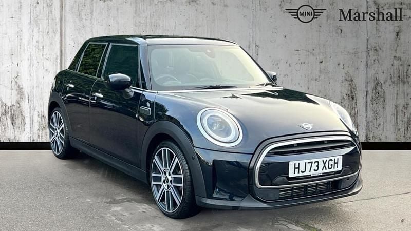 Enigmatic black metallic Used 2023 Mini Cooper Exclusive Hatchback | £22,195 (Fair price) - Image 1/4