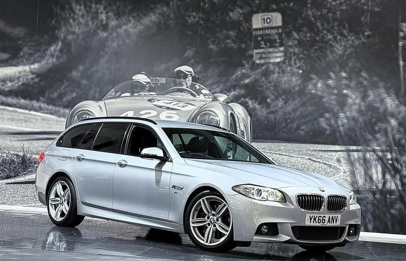 Silver Used 2016 BMW 530 M Sport Estate | £11,450 (Super price) - Image 1/4