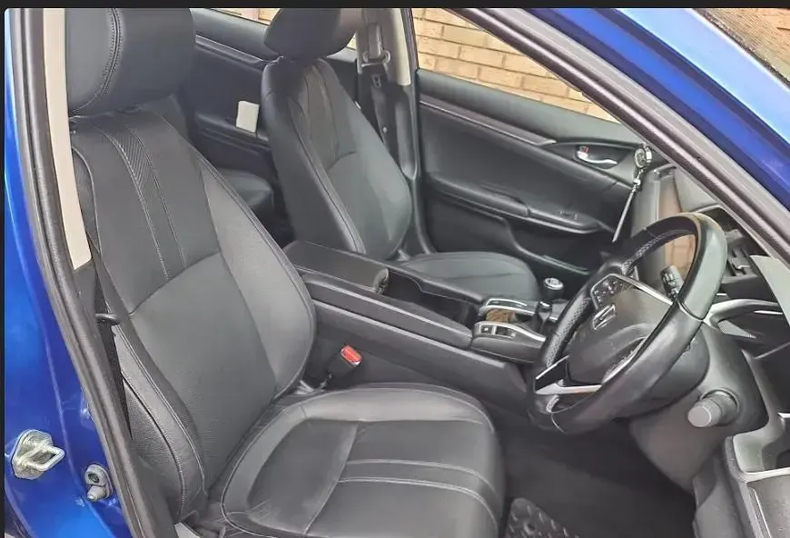 Used Honda Civic EX 2020 Blue Sedan
