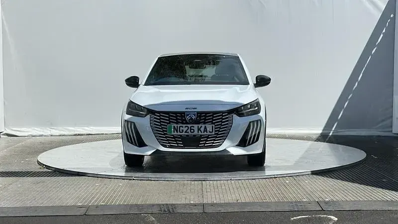 New Peugeot e-208 Premium 100 kW (136 HP) 2026 Okenite white Hatchback