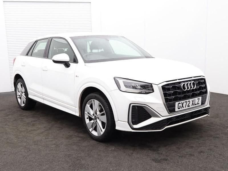 White Used 2022 Audi Q2 S-Line SUV | £20,999 (Good price) - Image 1/4
