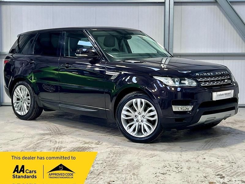 Black Used 2014 Land Rover Range Rover Sport HSE SUV | £16,995 (Fair price) - Image 1/4
