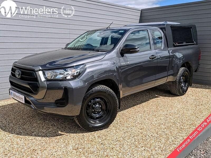 Grey Used 2021 Toyota HiLux Active Pickup | £23,995 (Expensive) - Image 1/4
