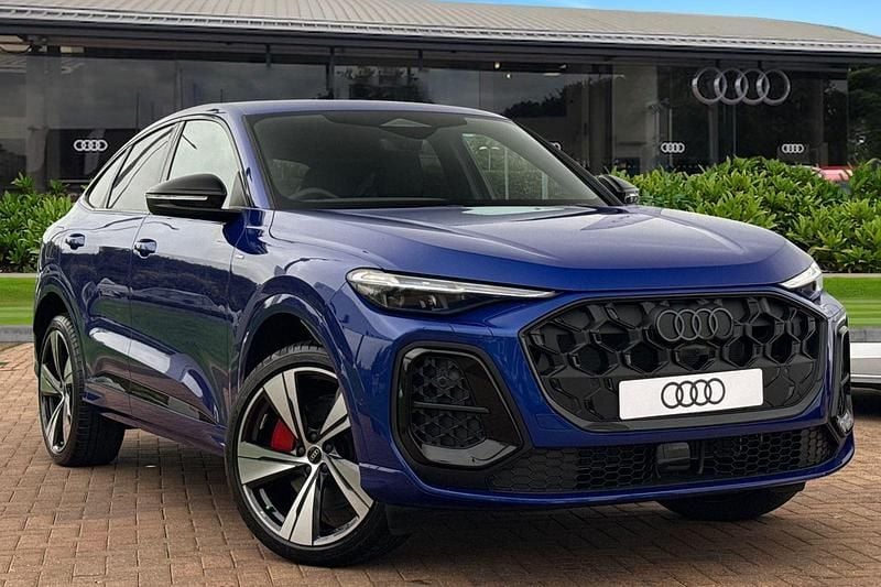 Blue New 2025 Audi Q5 Sportback Exclusive SUV | £57,480 - Image 1/4